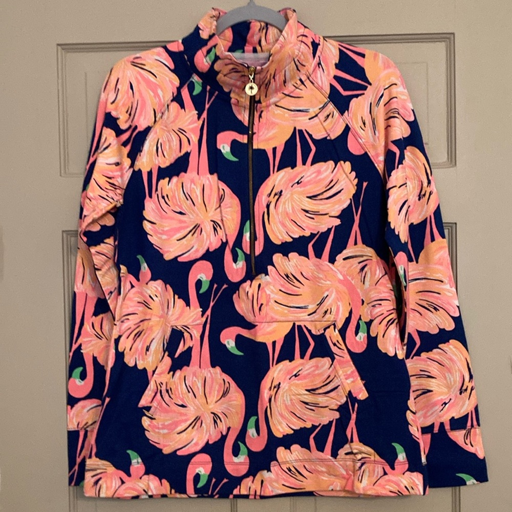 Lilly Pulitzer UPF 50+ Skipper Popover in Gimme Some Leg